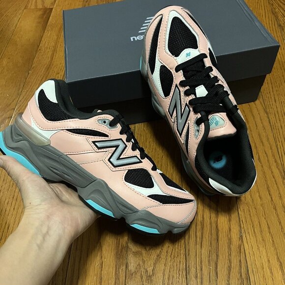 New Balance Shoes - New Balance 9060 Pink Green/Rose Vert GS